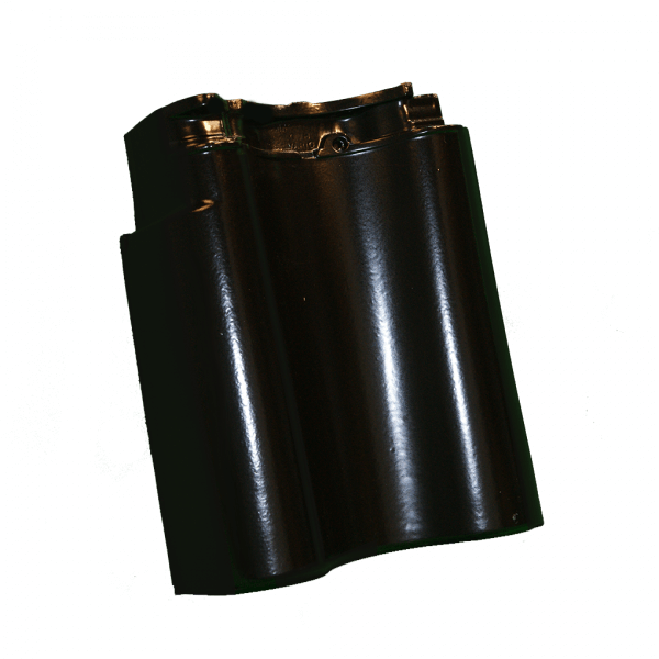 OVH linkergevelpan zwart verglaasd OVH linkergevelpan zwart verglaasd