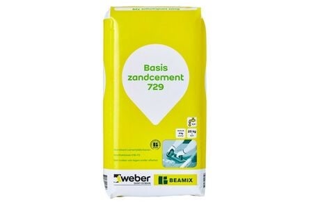 Beamix basis zandcement 729 zak 25kg Beamix basis zandcement 729 zak 25kg
