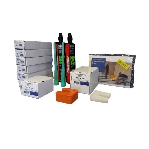 Montagepakket Voor PS-Renovatievloer Droog Montagepakket Voor PS-Renovatievloer Droog