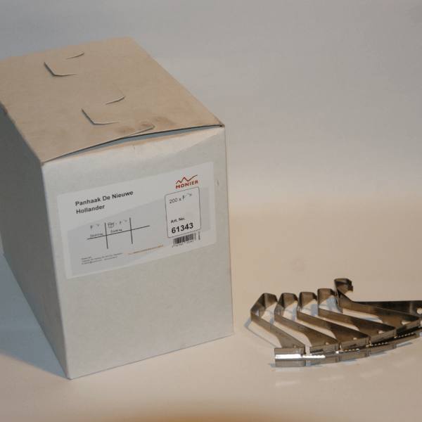 Euro-panhaak De Nieuwe Hollander 250 stuks (doos) Euro-panhaak De Nieuwe Hollander 250 stuks (doos)