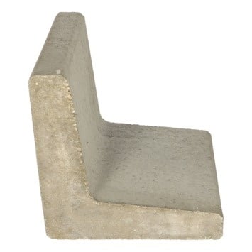 L-element 40x40x40 cm - Grijs - Stonewish L-element 40x40x40 cm - Grijs - Stonewish