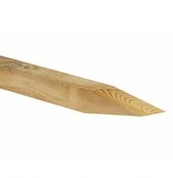 Vuren Piketpaal Gepunt 22x50x500 mm Vuren Piketpaal Gepunt 22x50x500 mm