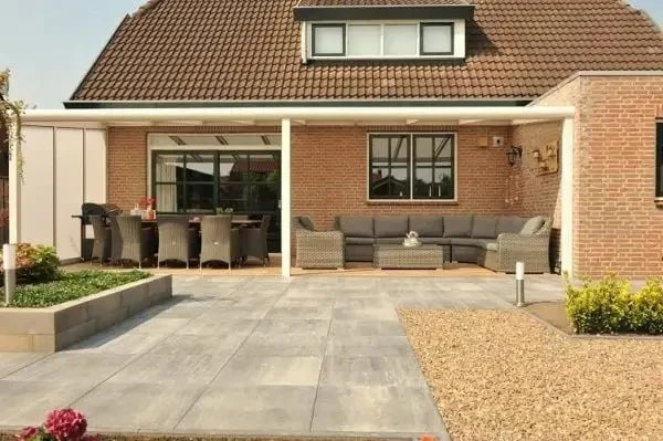 Goedkoop terras aanleggen