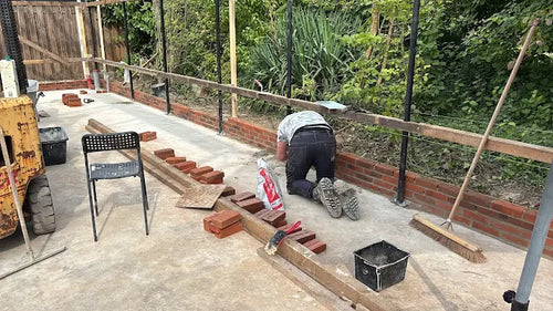 Tuinmuur Maken