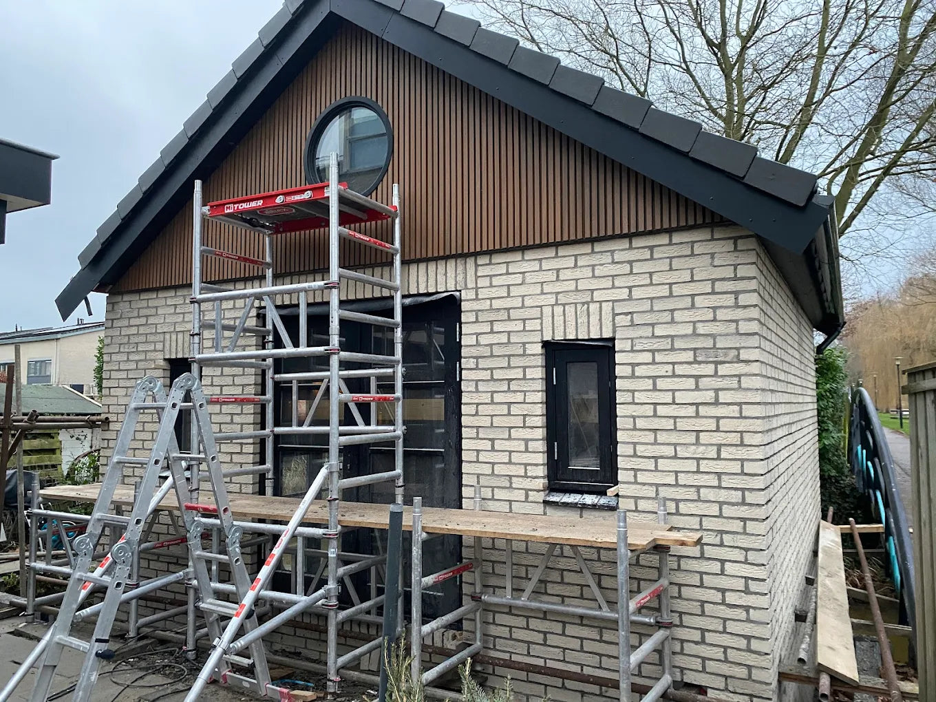 Voorzetwand isoleren