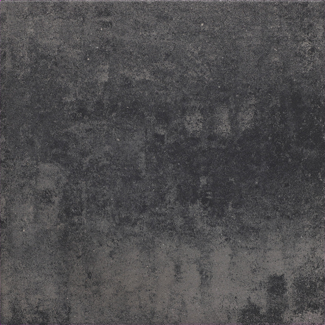 Excluton - Terrastegel+ - 60x60x4 cm - Grijs/Zwart