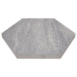 Excluton - Soft Comfort - Zeskant 60/52,5x30x4 cm - Grezzo