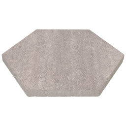 Excluton - Soft Comfort - Zeskant 60/52,5x30x4 cm - Ivory