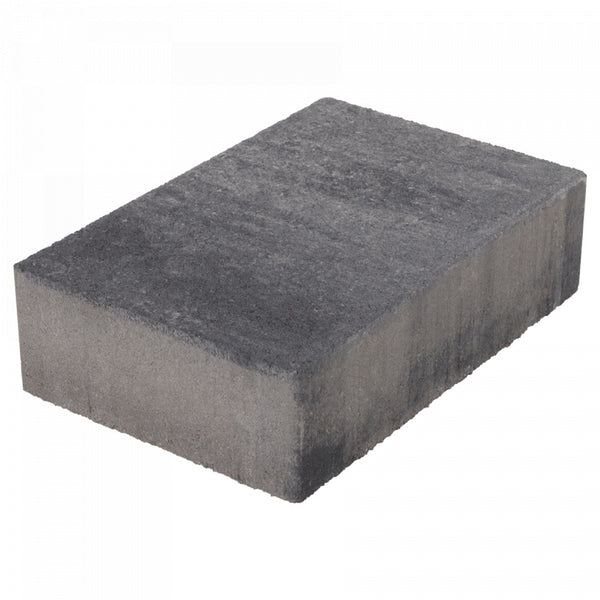 Excluton - Terrassteen+ - 20x30x8 cm - Grijs-Zwart