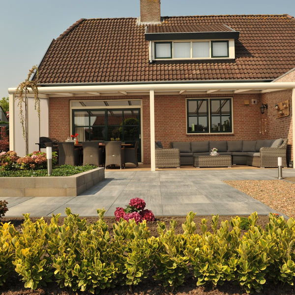 Excluton - Terrastegel+ - 60x60x4 cm - Grezzo