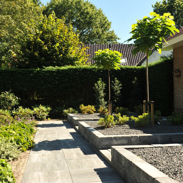 Basalt Split Antraciet 8-11 mm 1000 Kg - Excluton