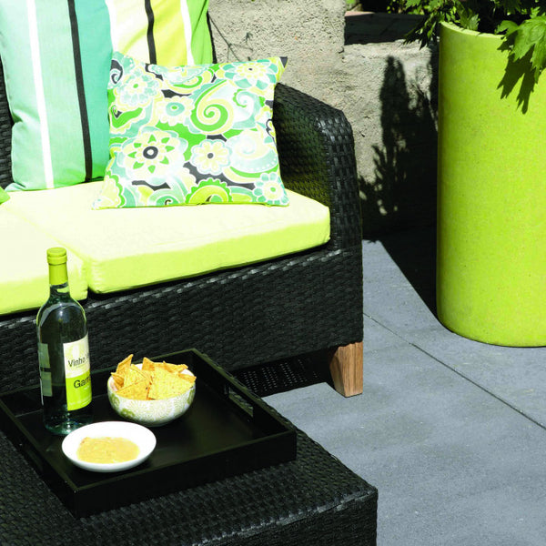Excluton - Terrastegel+ - 60x60x4 cm - Nero