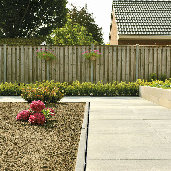 Excluton - Topgoten 100x12x9 cm Verholengoot - Zwart