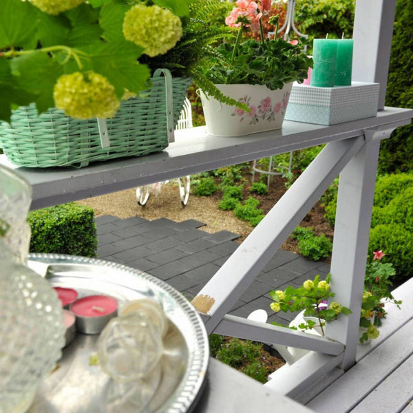 Excluton - Terrassteen+ - 20x30x4 cm - Nero