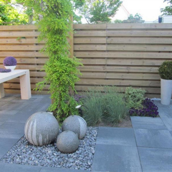 Excluton - Terrastegel+ - 60x60x4 cm - Grezzo