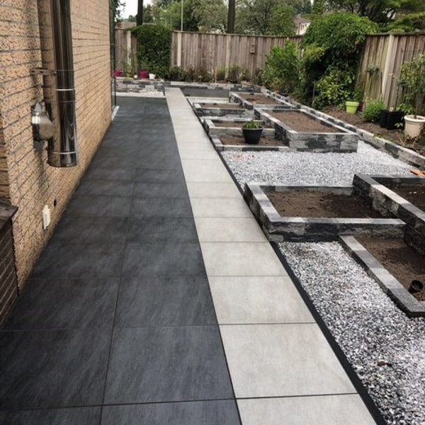 Excluton - Kera Twice - 60x60x4,8 cm - Moonstone Grey