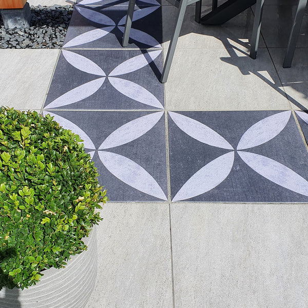 Excluton - Kera Twice 60x60x4,8 cm - Flower Lotus