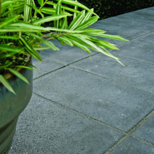 Excluton - Terrassteen+ - 20x30x4 cm - Nero