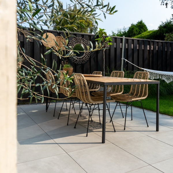 Excluton - Kera Twice - 60x60x4,8 cm - Cerabeton Gris