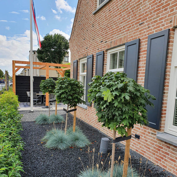 Basalt Split Antraciet 8-11 mm 1000 Kg - Excluton