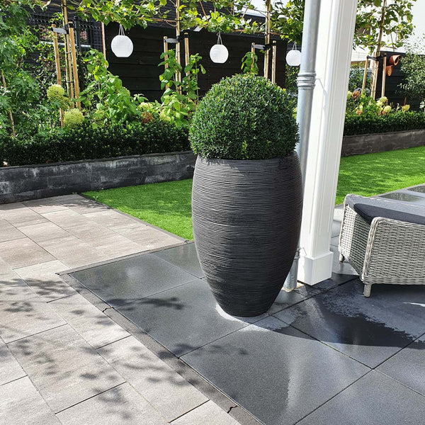 Excluton - Opsluitbanden - 8x20x100 cm - Antraciet