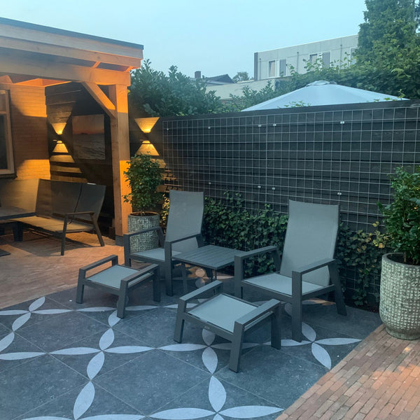 Excluton - Kera Twice 60x60x4,8 cm - Flower Base