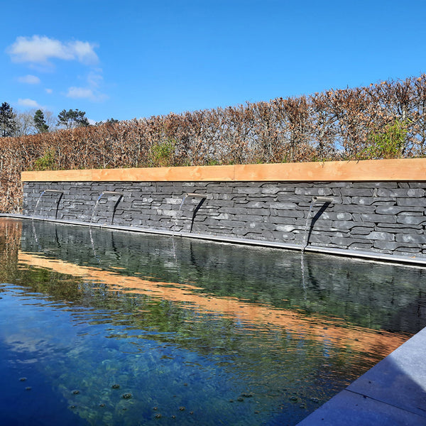 Excluton - Stone Walling - 18x43,5x8,5 cm - Antraciet