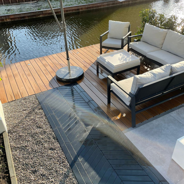 Excluton - Romano punto - 40x8x8cm - Nero