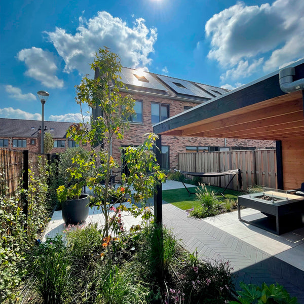 Excluton - Romano punto - 40x8x8cm - Grijs/Zwart