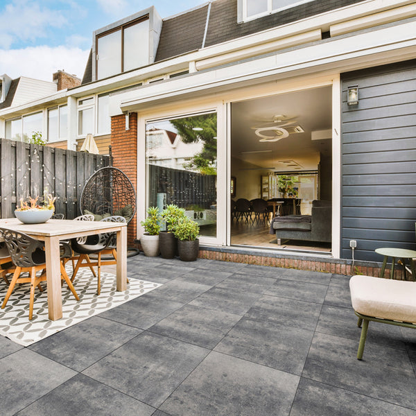 Excluton - Terrastegel+ Designo - 60x60x4 cm - Grezzo