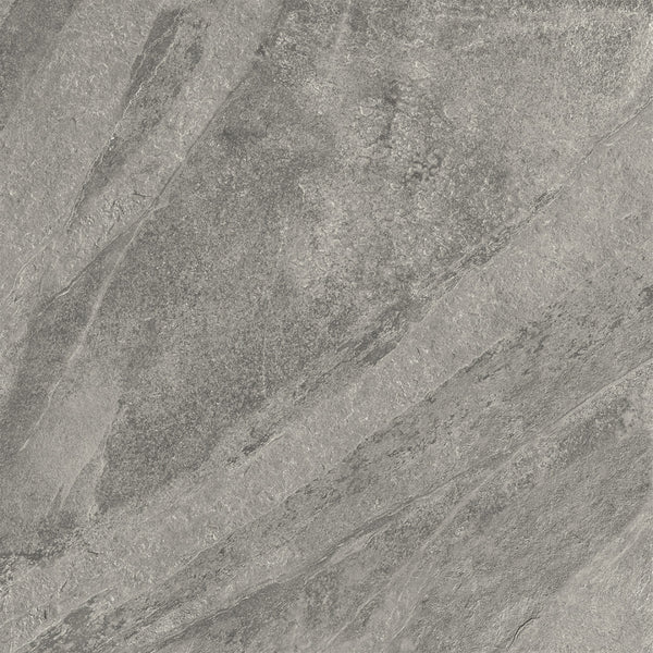 Excluton - Kera Twice 60x60x4,8 cm - Slate Argento