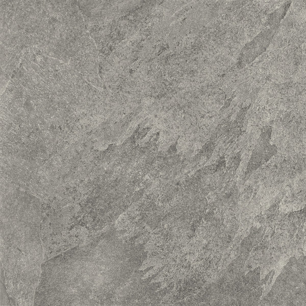 Excluton - Kera Twice 60x60x4,8 cm - Slate Argento
