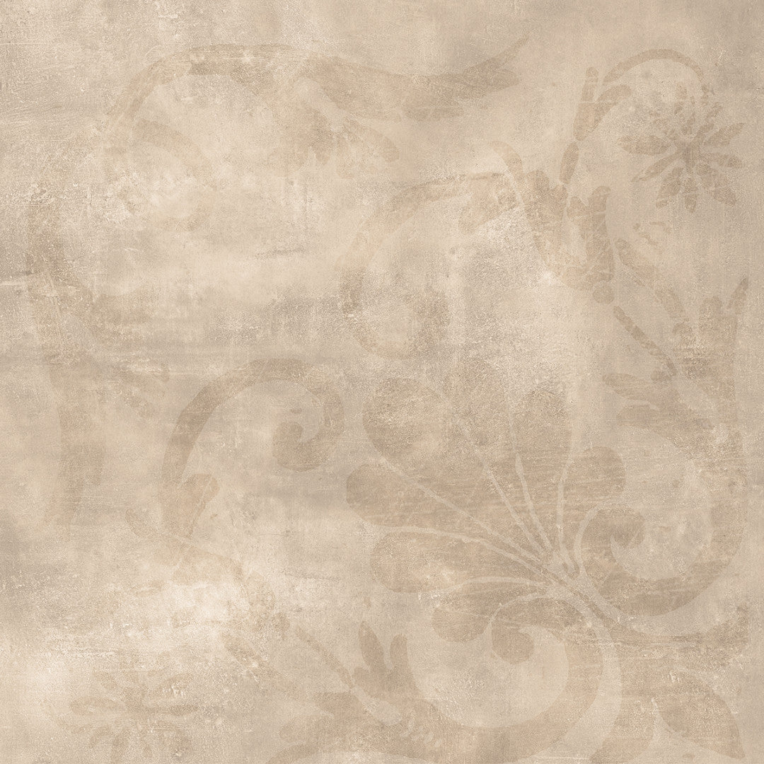 Excluton - Kera Twice 60x60x4,8 cm - Fiammato Taupe Decor
