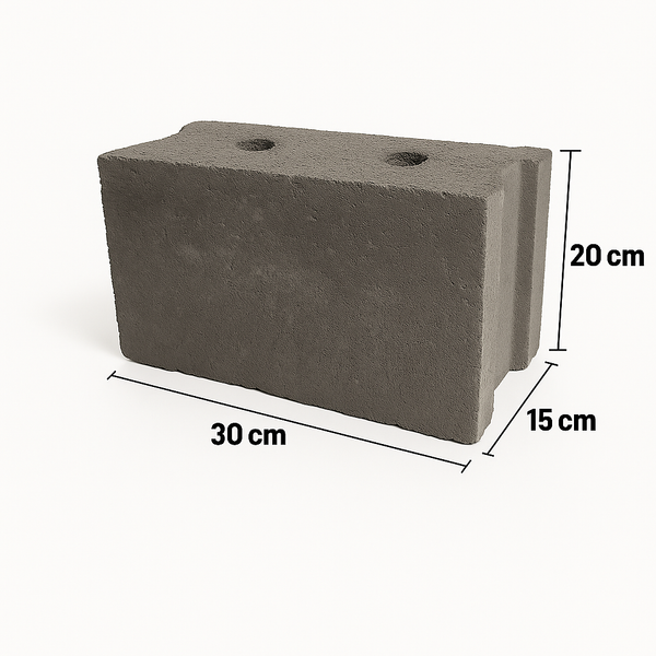 Betonblokken 30x15x20cm