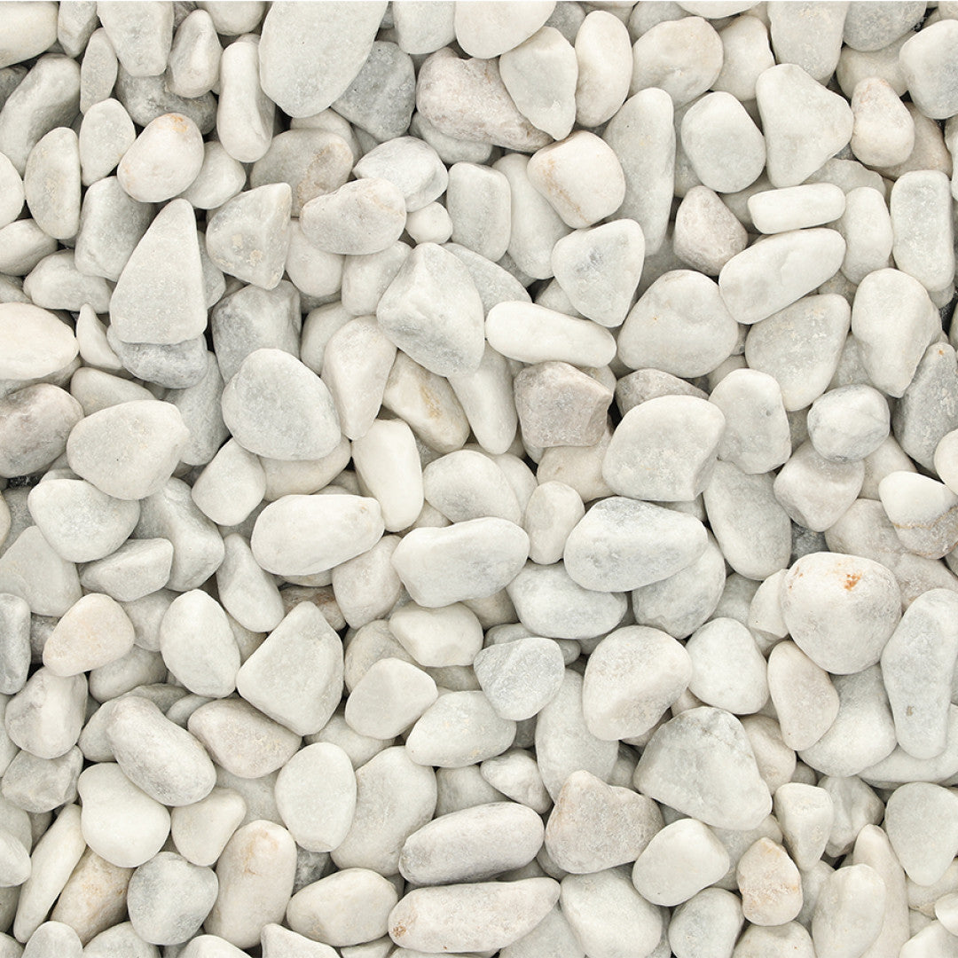 Carrara Rond Wit 25-40 mm 25 KG - Excluton