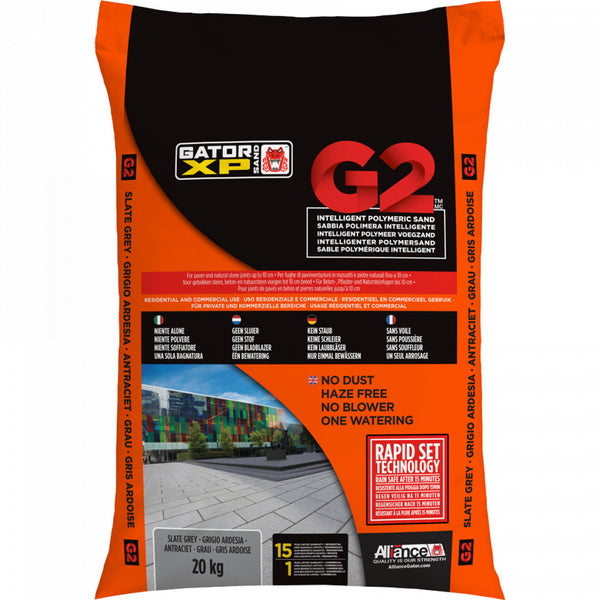 Excluton - G2 XP Gator Sand Europe Antraciet 20kg