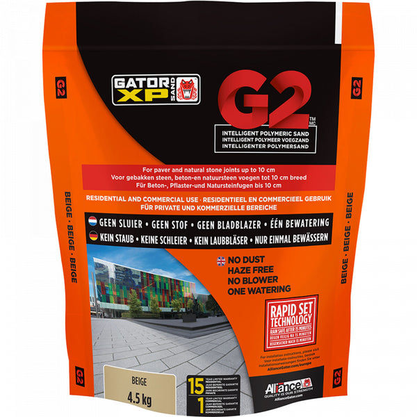 Excluton - G2 XP Gator Sand Europe Beige 4,5kg