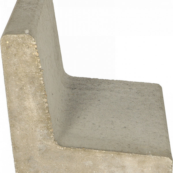 Excluton - L-element - 40x40x40 cm - Grijs