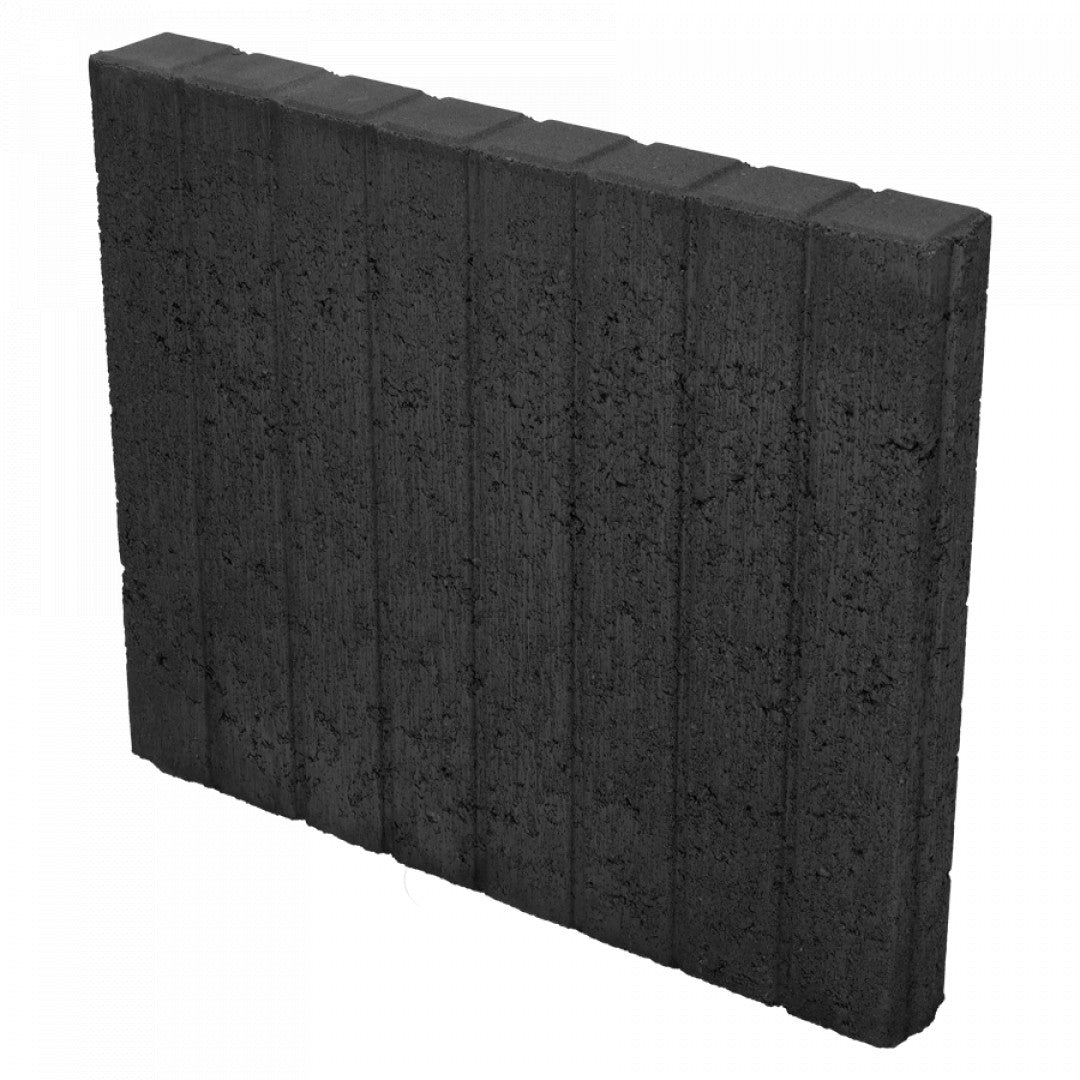 Excluton - Mini Quadrobandpalissade - 6x40x50 cm - Zwart