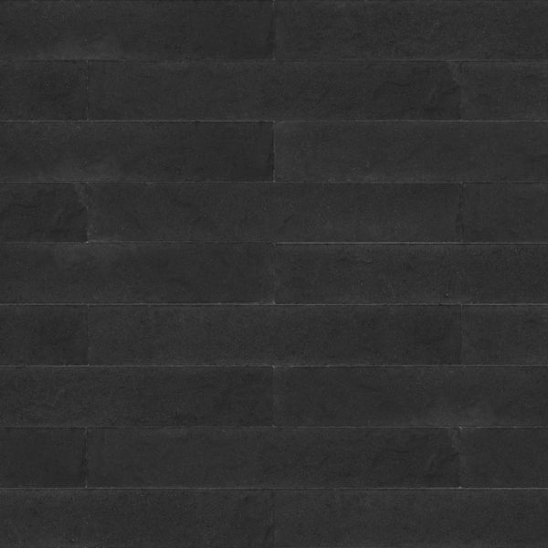 Excluton - Linia Rockface Stapelstenen - 10x15x60 cm - Nero