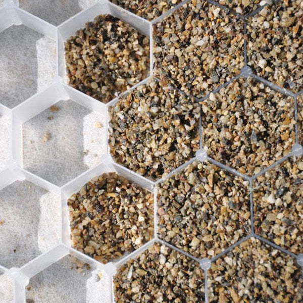 Excluton - Grindmat 120x80x2,5 cm - Wit