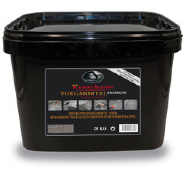 Excluton - King-Fix voegmiddel premium ( 20kg per emmer) - Grijs
