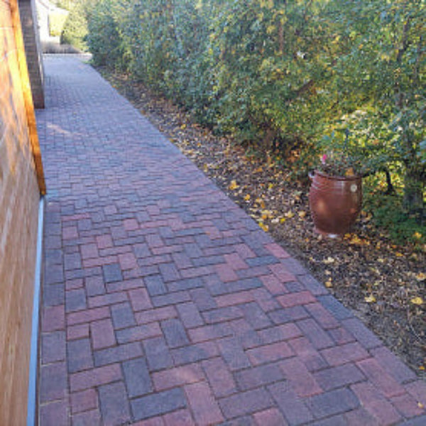 Betonklinker 21x10,5x6cm  - Rood/Zwart - Kijlstra