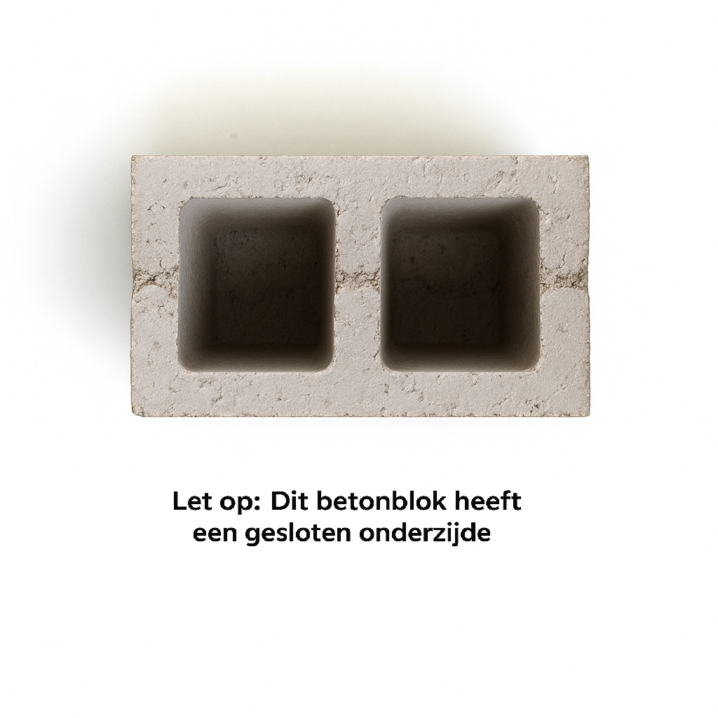 Holle Betonblokken 29x19x19cm