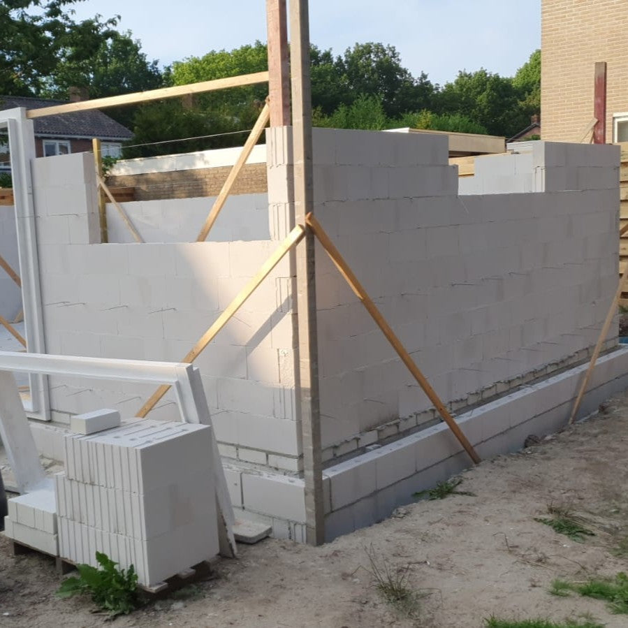 Kalkzandsteen lijmblok 43,7x10x19,8cm CS20