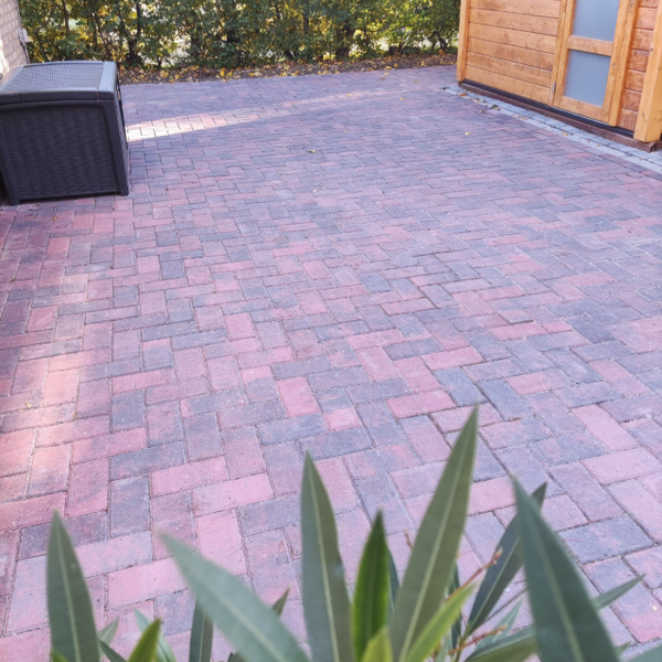 Betonklinker 21x10,5x6cm  - Rood/Zwart - Kijlstra