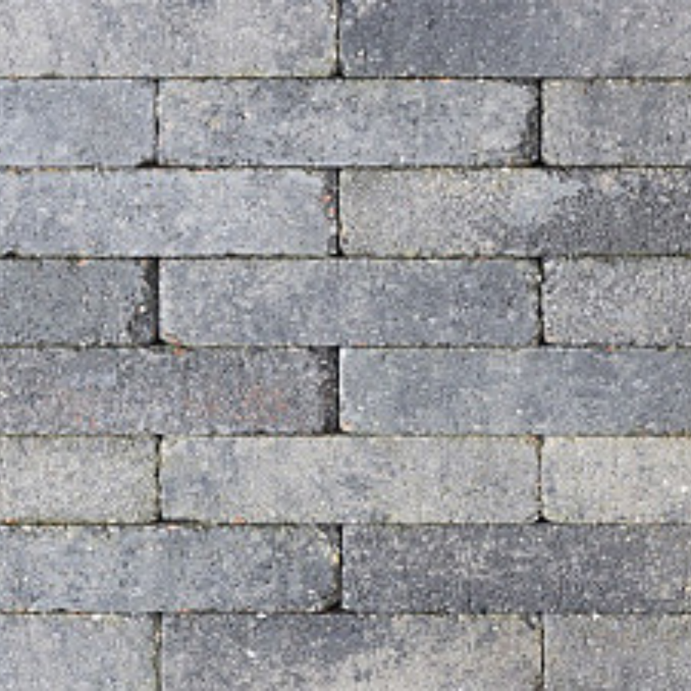 Stonique trommel dikformaat XL 28x7x8 cm - Grijs/Zwart - Kijlstra