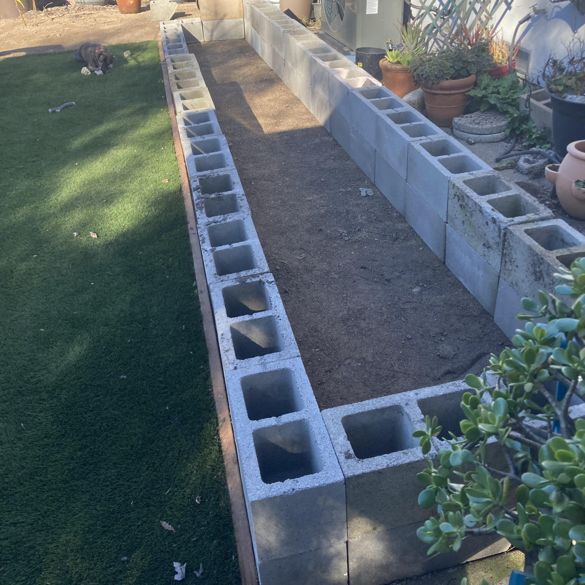 Holle Betonblokken 39x19x19cm