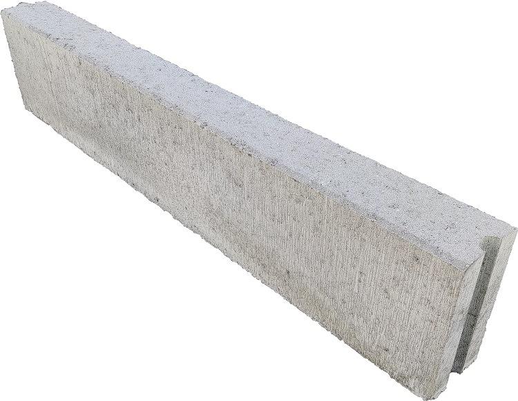 Betonband 10x20x100 cm - Grijs - Kijlstra