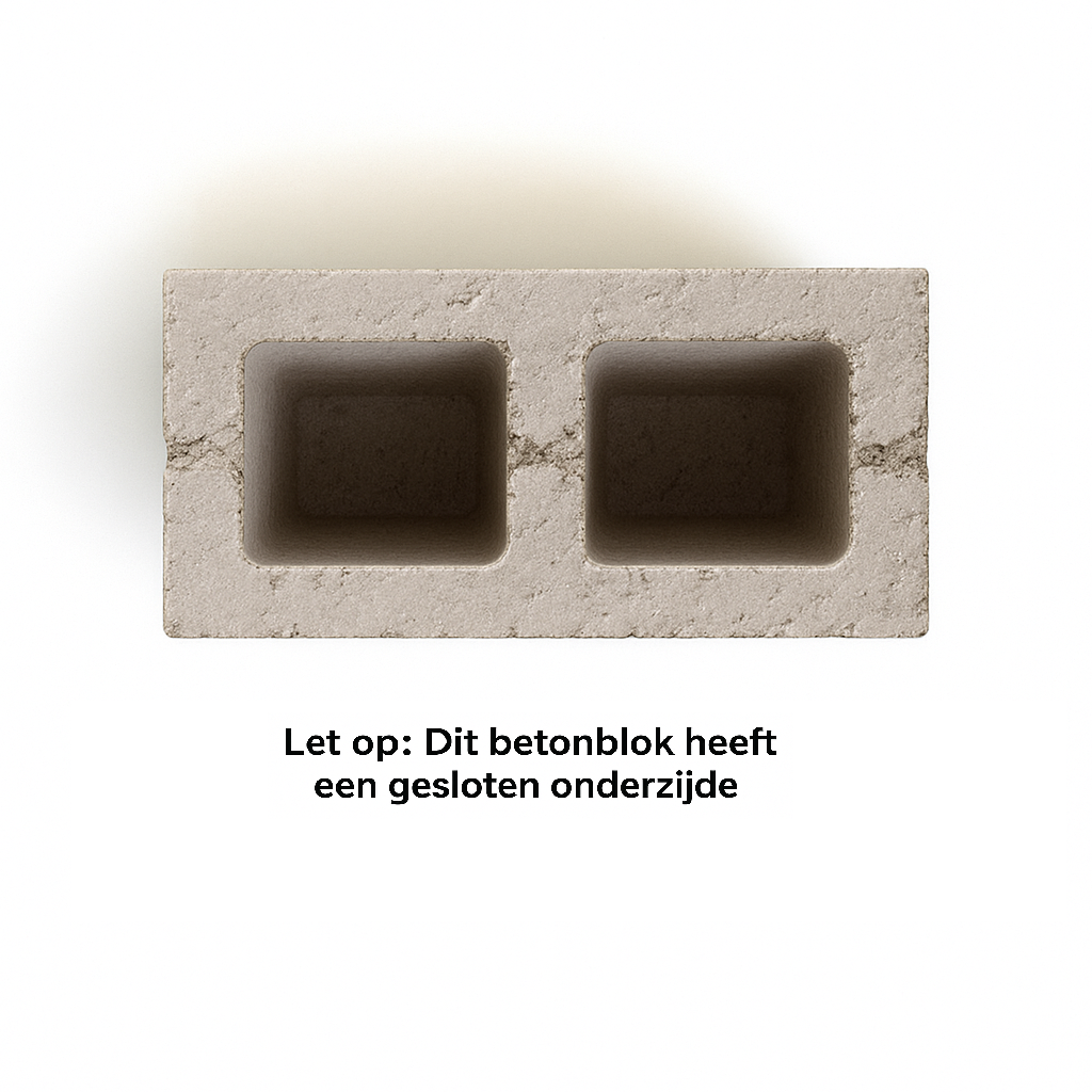 Holle Betonblokken 29x14x19cm